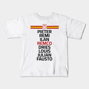 Remco Evenepoel Team Victory - La Vuelta 2022 Kids T-Shirt